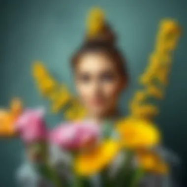 Magnificent Желтая ваза для цветов: эстетика и функциональность Magnificent Желтая ваза для цветов: эстетика и функциональность