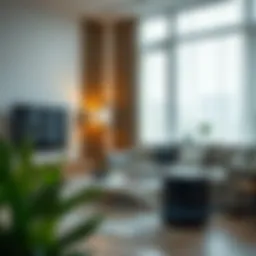 Air Pure air freshener in a modern living room