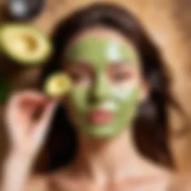 Application tips for avocado face masks