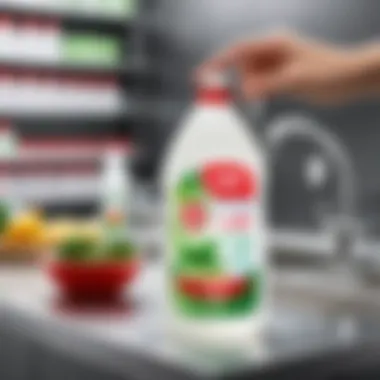 Market positioning of Ave dishwashing liquid