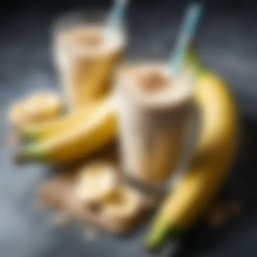 Nutritional benefits of a banana protein smoothie