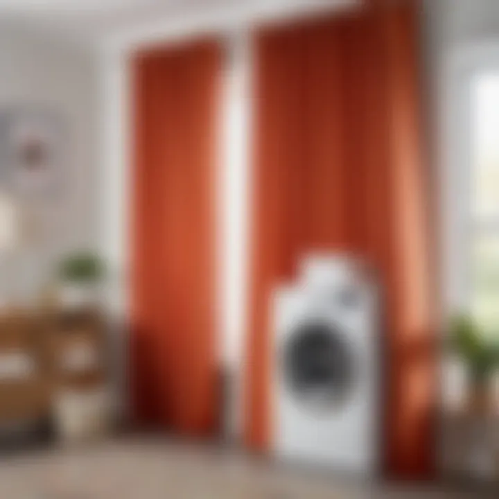 Benefits of using a laundry bag for washing curtains