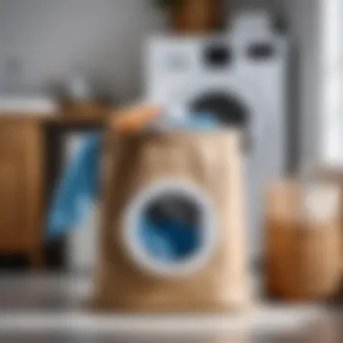 Advantages of Laundry Bags Illustration showcasing the benefits of using laundry bags.