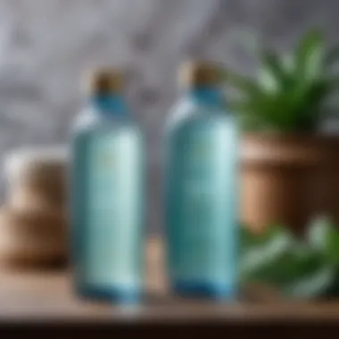 A modern wellness product line featuring Beslan mineral water