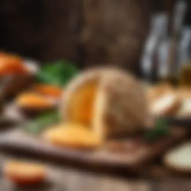 Innovative Cheese Ball Recipe Ideas A selection of innovative cheese ball recipes on a rustic table