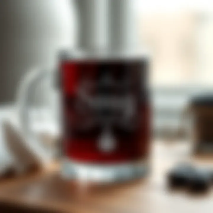 Personalized mug with custom engraving