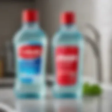 Colgate Plax Mouthwash in a bottle