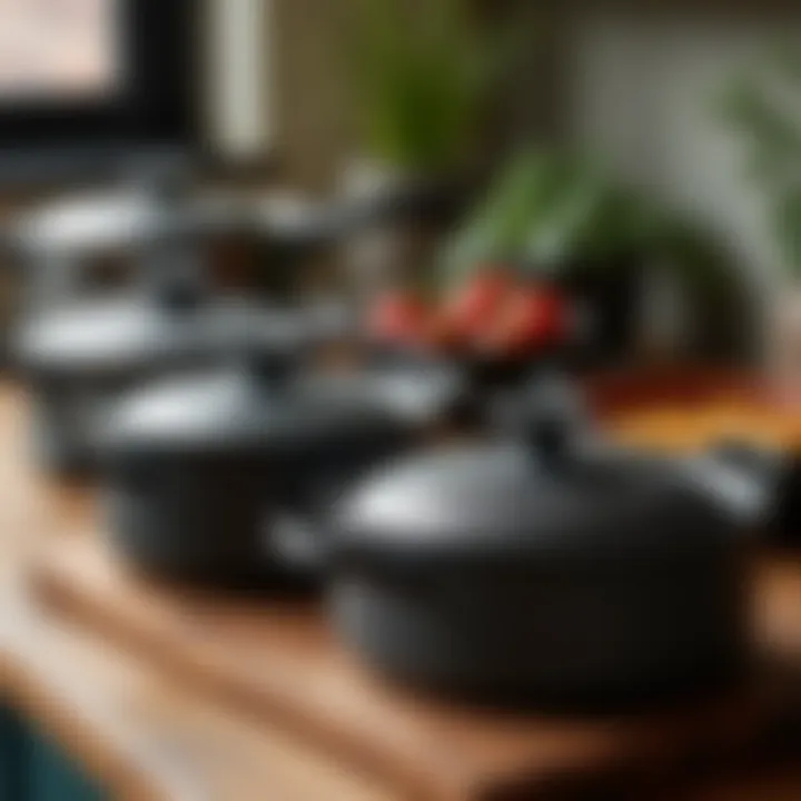 Comparison of different styles of oven pots