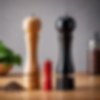 Comparison of pepper mill designs