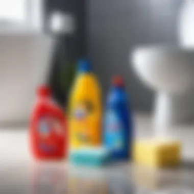 Comparative analysis of different toilet cleaning products on the market.