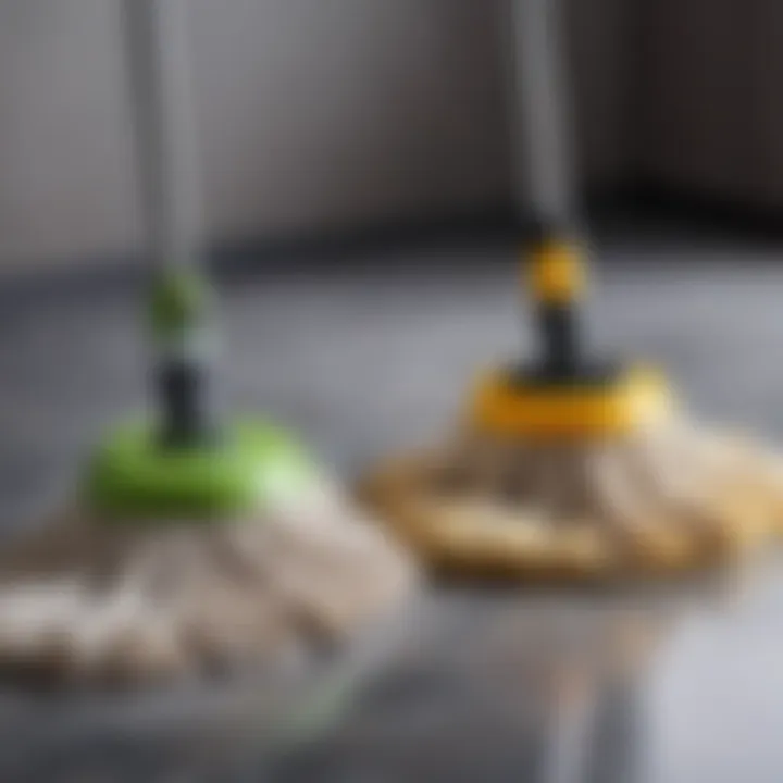 Comparison of various mop models