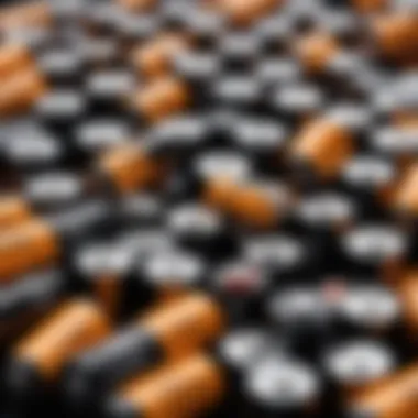 AA Batteries in Everyday Technology AA batteries in consumer electronics highlighting their importance.