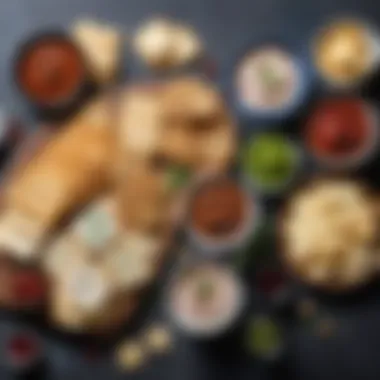 Perfect Pairings with Crackers An assortment of dips and spreads complementing French crackers