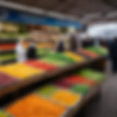 Local market in Donetsk