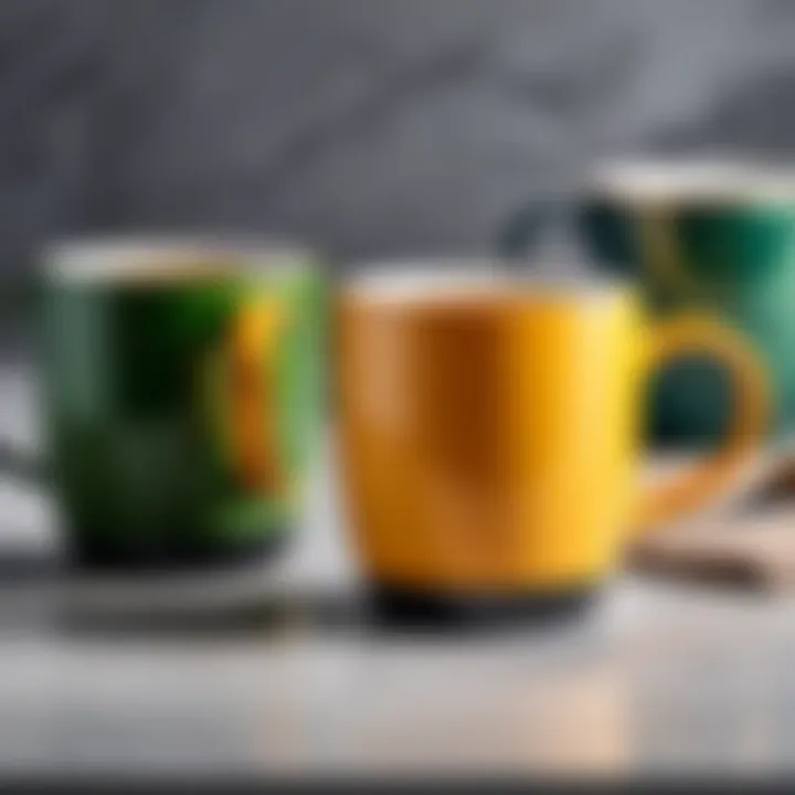 Trendy double mug styles from popular manufacturers