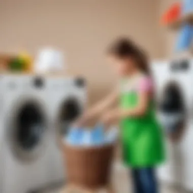 Eco-friendly laundry practices for children's clothes