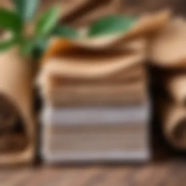 Different types of eco paper