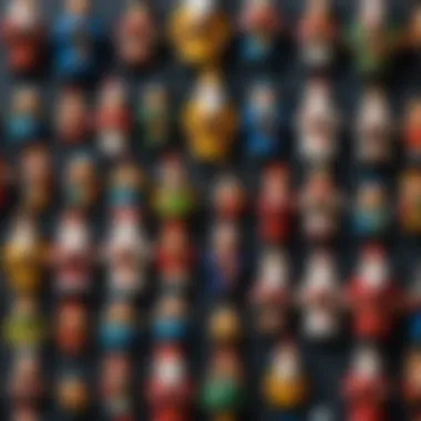 Popular New Year's Figurines from Around the World A collection of popular New Year's figurines from various regions