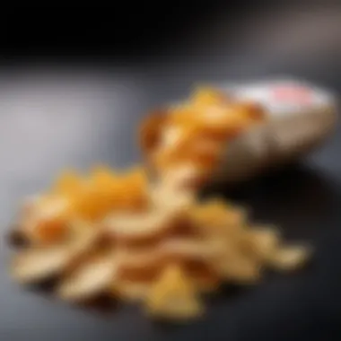 Branding and Marketing Strategies of Pomsticks Marketing materials displaying the branding of Pomsticks chips in various settings