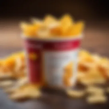 Nutritional Overview of Pomsticks Chips A visual representation of the nutritional information of Pomsticks chips