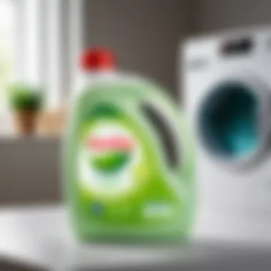 Eco-friendly packaging of laundry detergent