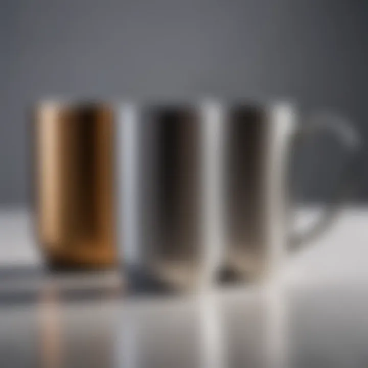 Comparative analysis of metal and alternative mug materials