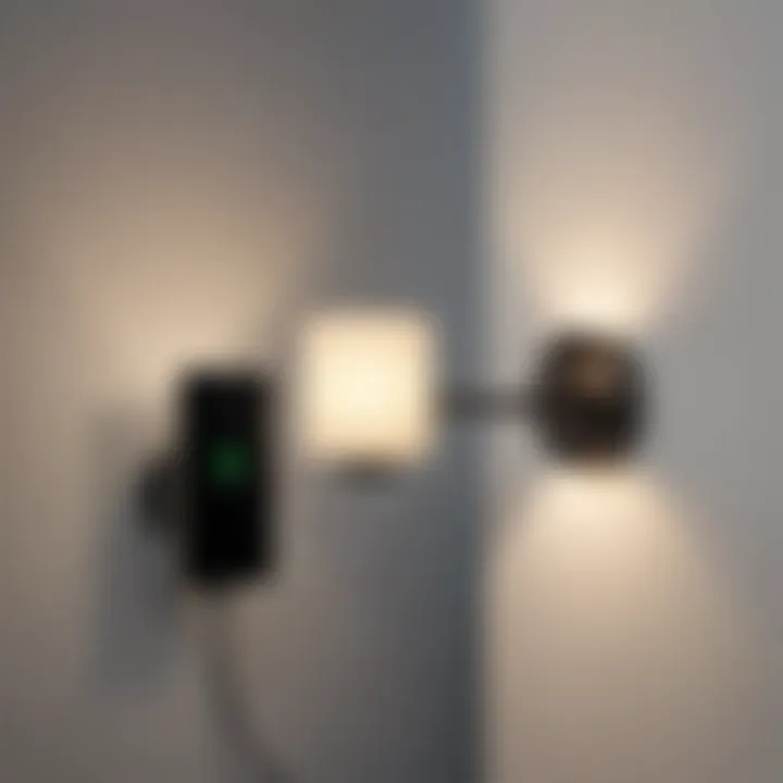 Innovative design of a wall-mounted USB-charging fixture