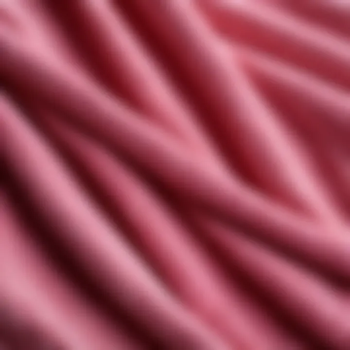 A close-up of luxurious terry sock fabric showcasing texture and softness