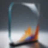 Flexible glass showcasing its unique properties