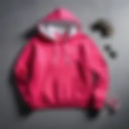 Stylish girls hoodie in vibrant colors