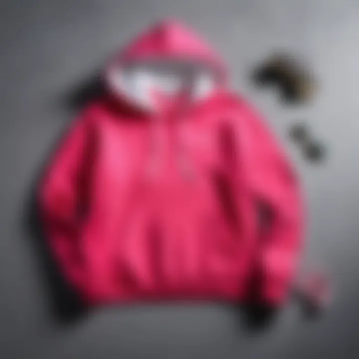 Stylish girls hoodie in vibrant colors