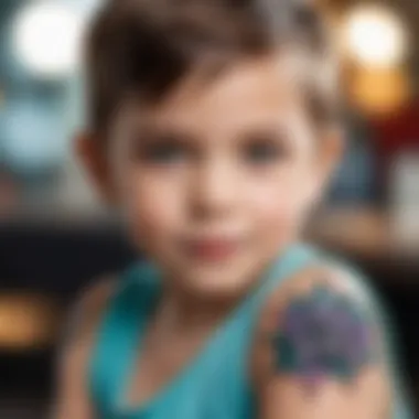 Care tips for children's tattoos