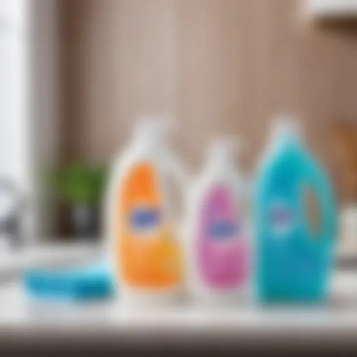 Infographic comparing iqup gel with other laundry detergents