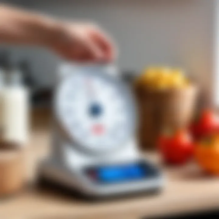 Maintenance of kitchen scales