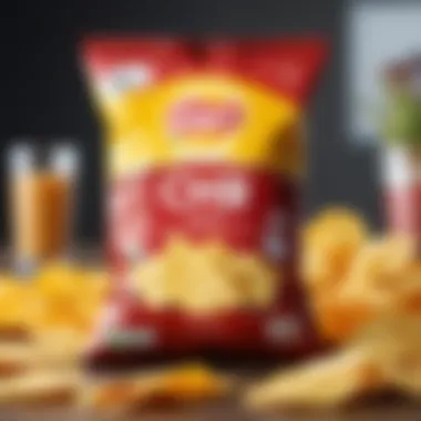 The largest Lays chip bag showcasing its impressive size