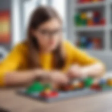 An educational setting using Lego for learning