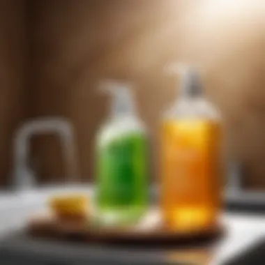 Various applications of liquid soap in different settings