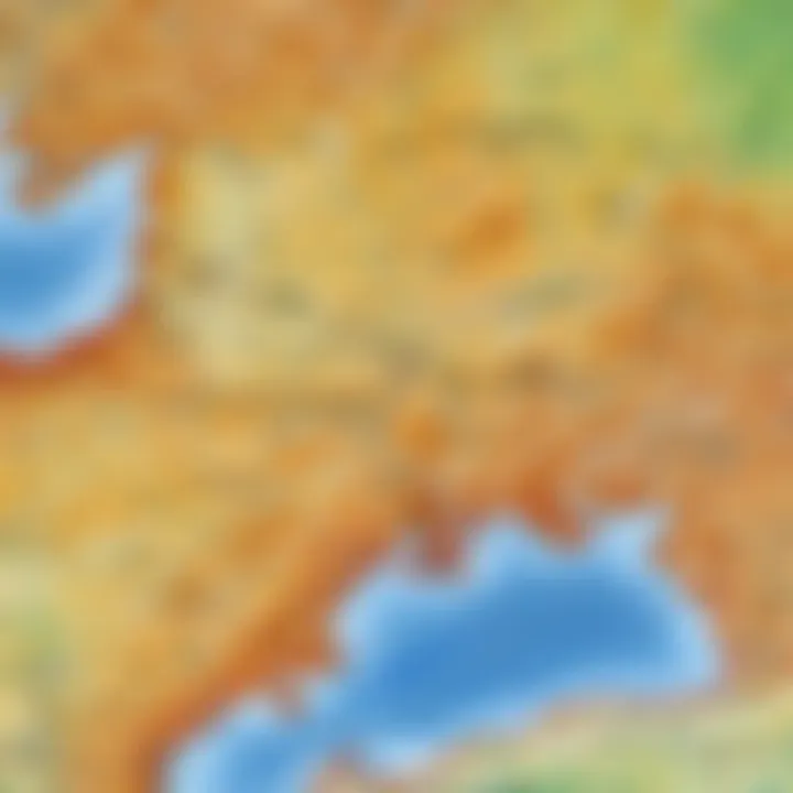 Map highlighting distance between Lyubertsy and Istra