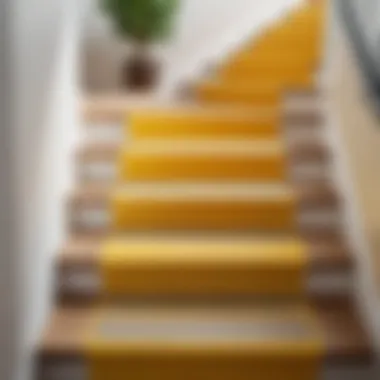 Maintaining non-slip tape on stairs