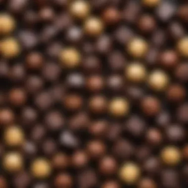 Flavor Profiles of Merci Chocolates Visual representation of flavor profiles associated with Merci chocolates