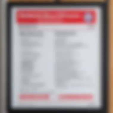 Contact Information at MFC Contact information displayed on a notice board