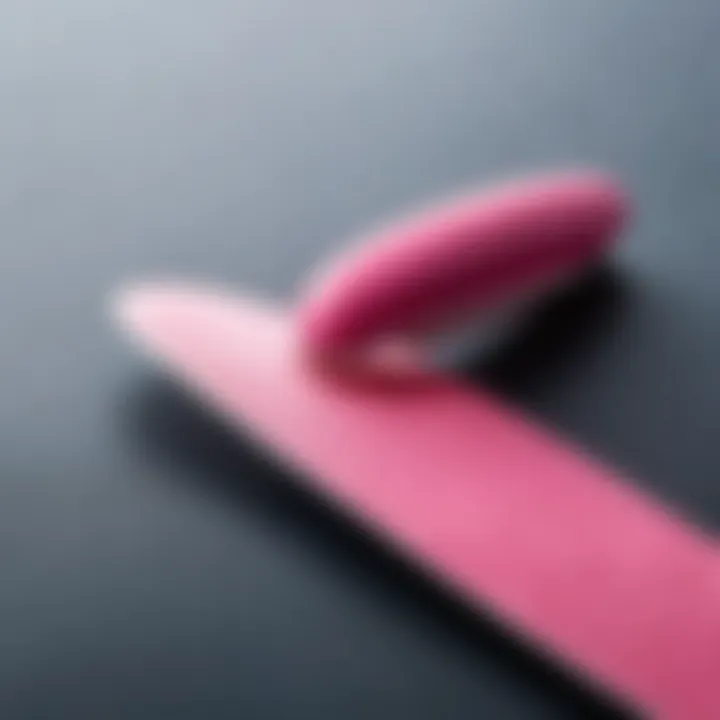 Close-up of Zinger nail file material highlighting its durability