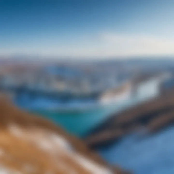 A panoramic view of Nalchik's scenic landscape