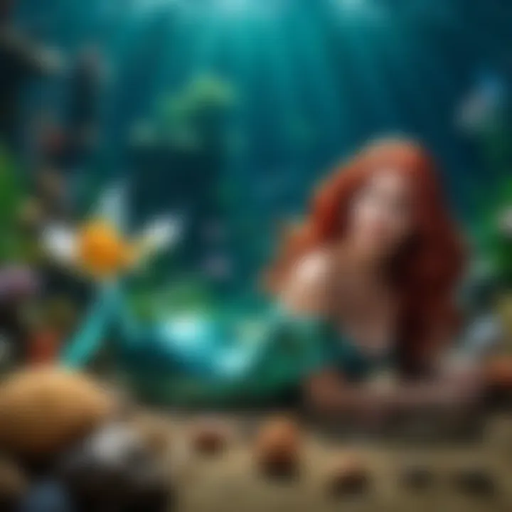 Symbolic representation of the Little Mermaid's name