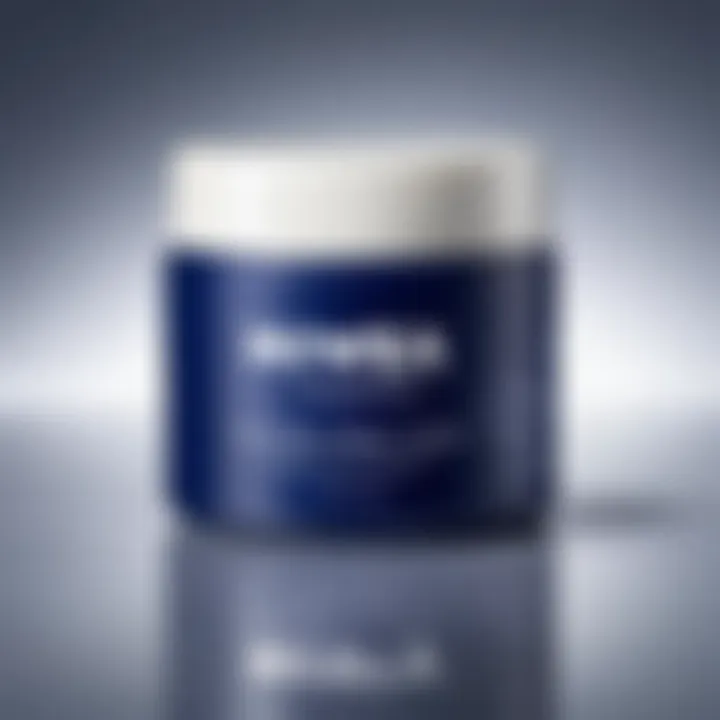 Illustration of key ingredients used in Nivea Cream