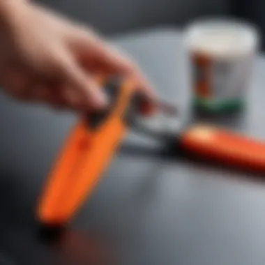 Silicone tongs featuring a non-slip grip for easy handling