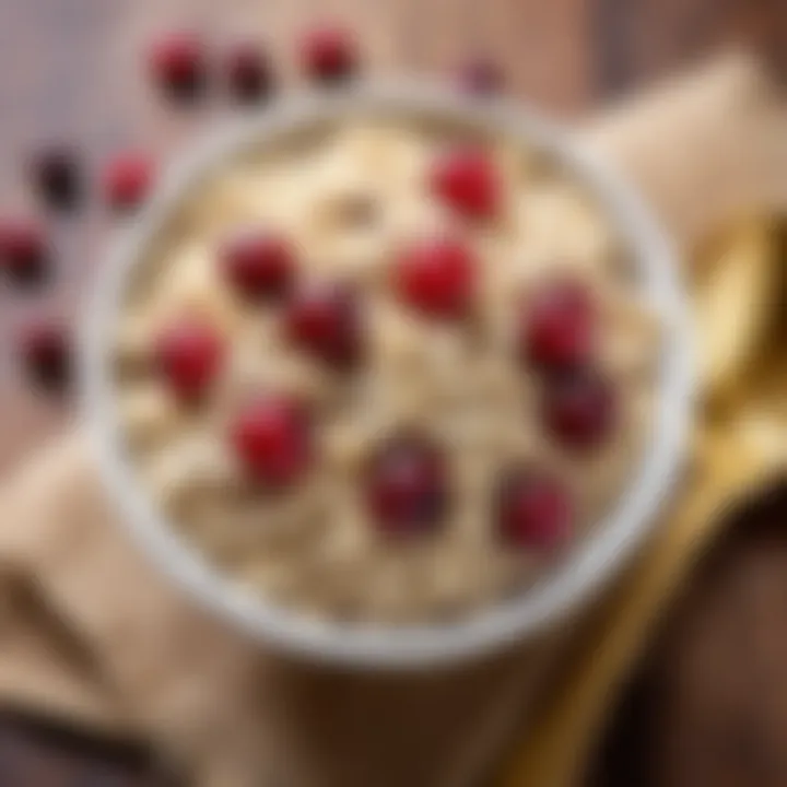 Health benefits of oatmeal and cranberry combination