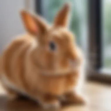 A parent caring for soft bunnies, highlighting maintenance tips