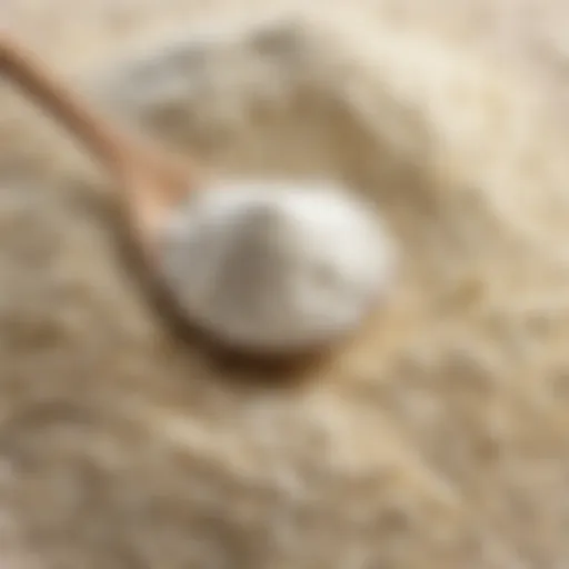 Detailed view of Persil powder showcasing its texture and granules