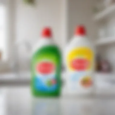 Side-by-side comparison of Persil and Vernel product lines